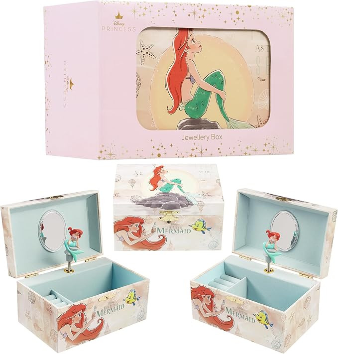 Disney Encanto Musical Jewellery Box for Girls Princess Frozen Storage Box with Spinning Mirabel ... | Amazon (US)