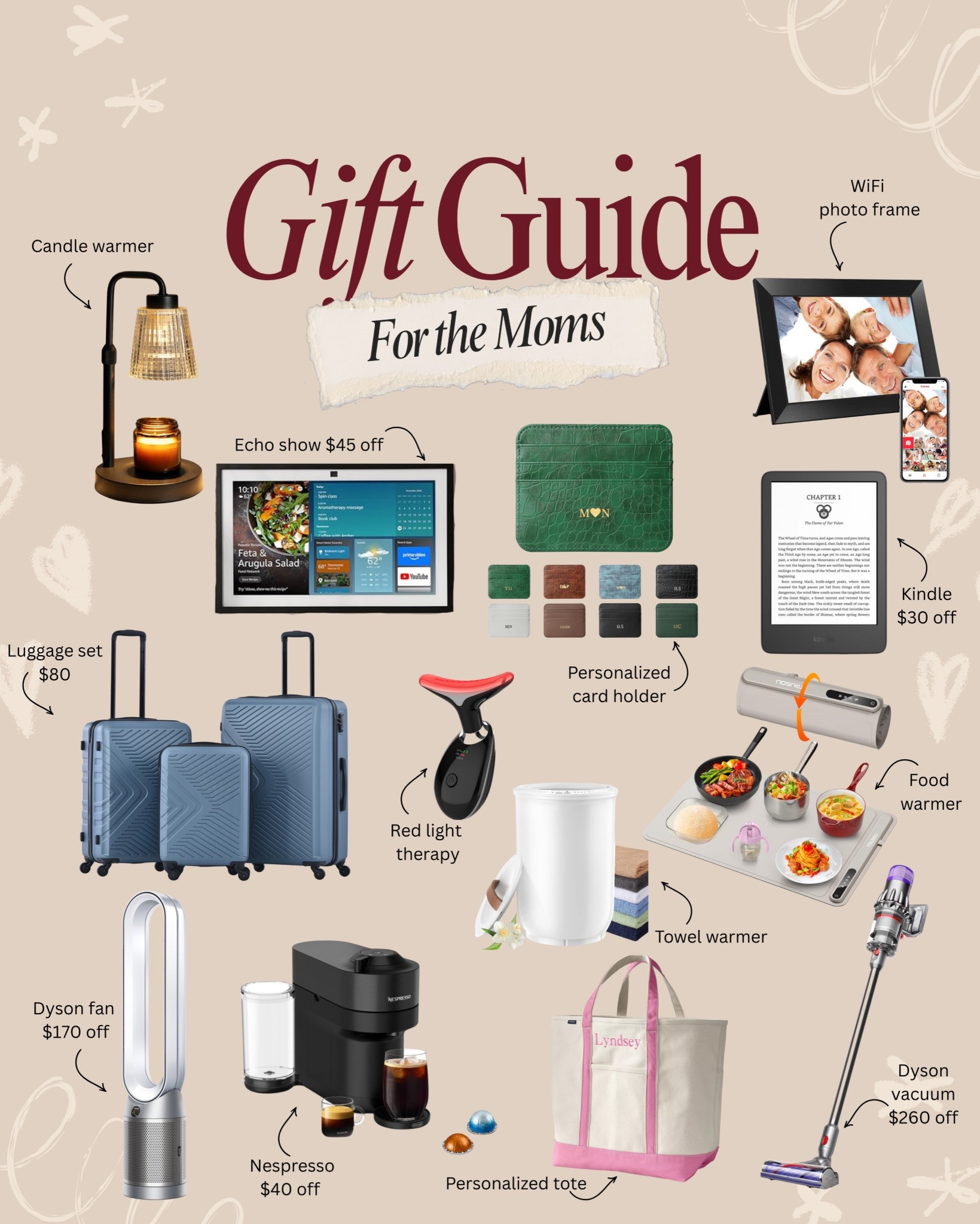Gift guide for the moms!!! So many great deals to take advantage of right now. 😍👏🏼  

#GiftGuideForMom #GiftGuides #LTKMomLife #LTKSeasonal #LTKSaleAlert #LTKSelfCare #GiftsForHer #Holiday

#LTKHoliday #LTKGiftGuide #LTKCyberWeek