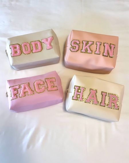 Love these makeup bags for traveling! The perfect sizes for all of your makeup and hair products!

#amazonfinds
#amazonbeauty

#LTKTravel #LTKFindsUnder50 #LTKBeauty