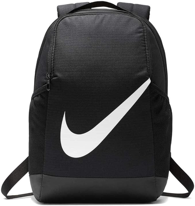 NIKE Youth Brasilia Backpack - Fall'19, Black/Black/White, Misc | Amazon (US)