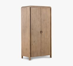 Bedford Reclaimed Wood Armoire (40.5") | Pottery Barn (US)