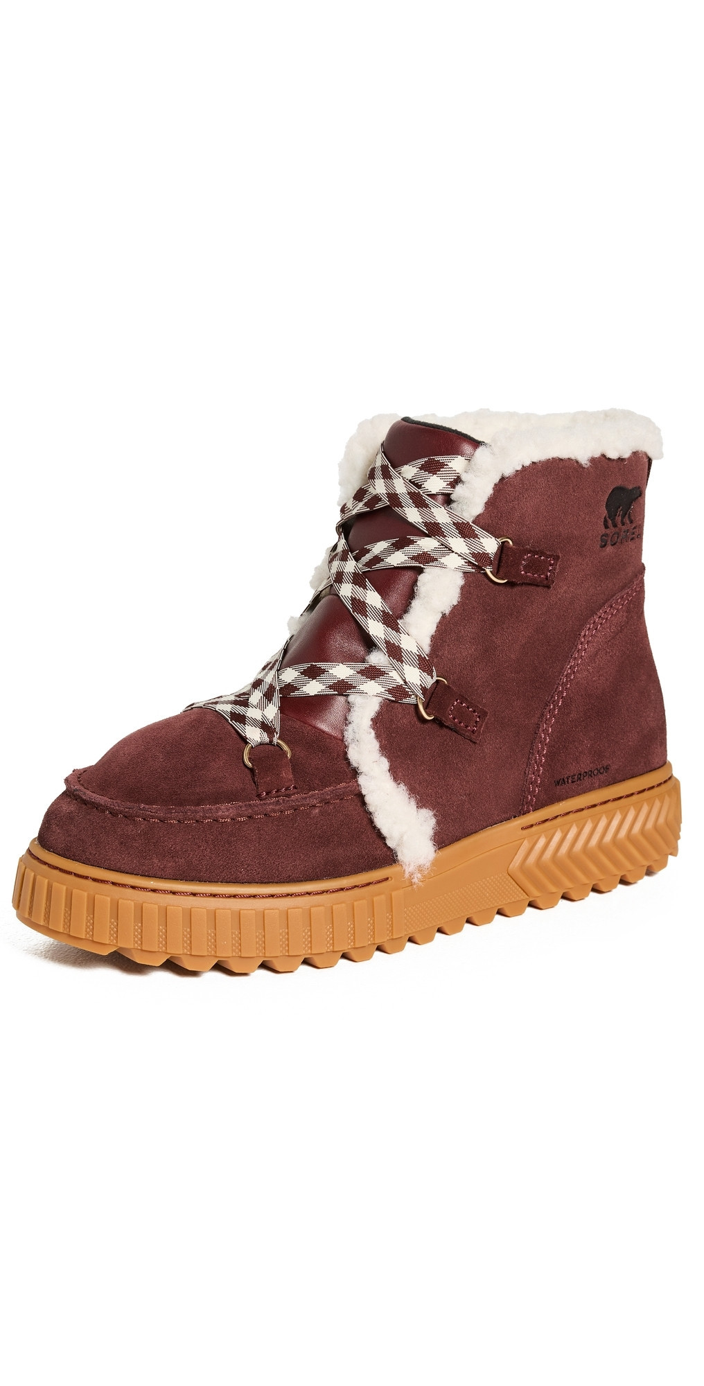 Sorel Ona Ave Alpine Boots Redwood/Gum 9.5 | Shopbop