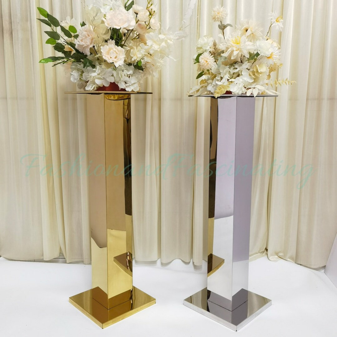 Pre Order2 PACK40 Tall Stainless Steel Flower Stand - Etsy | Etsy (US)