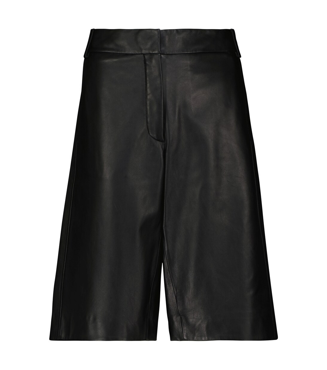 Leather Bermuda shorts | Mytheresa (UK)