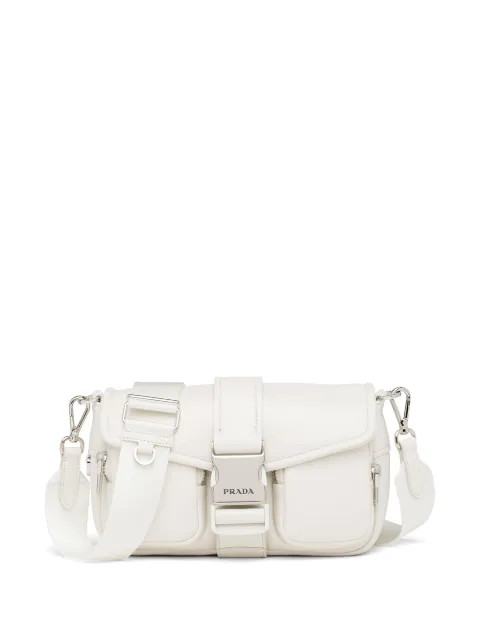 Prada Pocket Nappa Leather Bag - Farfetch | Farfetch (US)