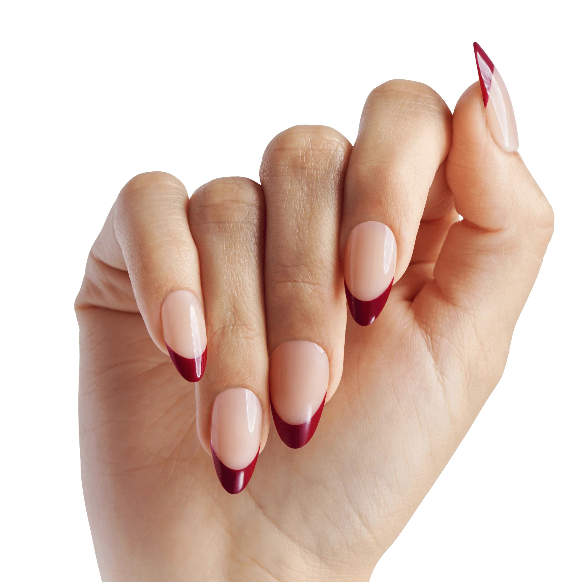 KISS Salon Acrylic French Color Press On Glue Nails - Catchy | KISS, imPRESS, JOAH
