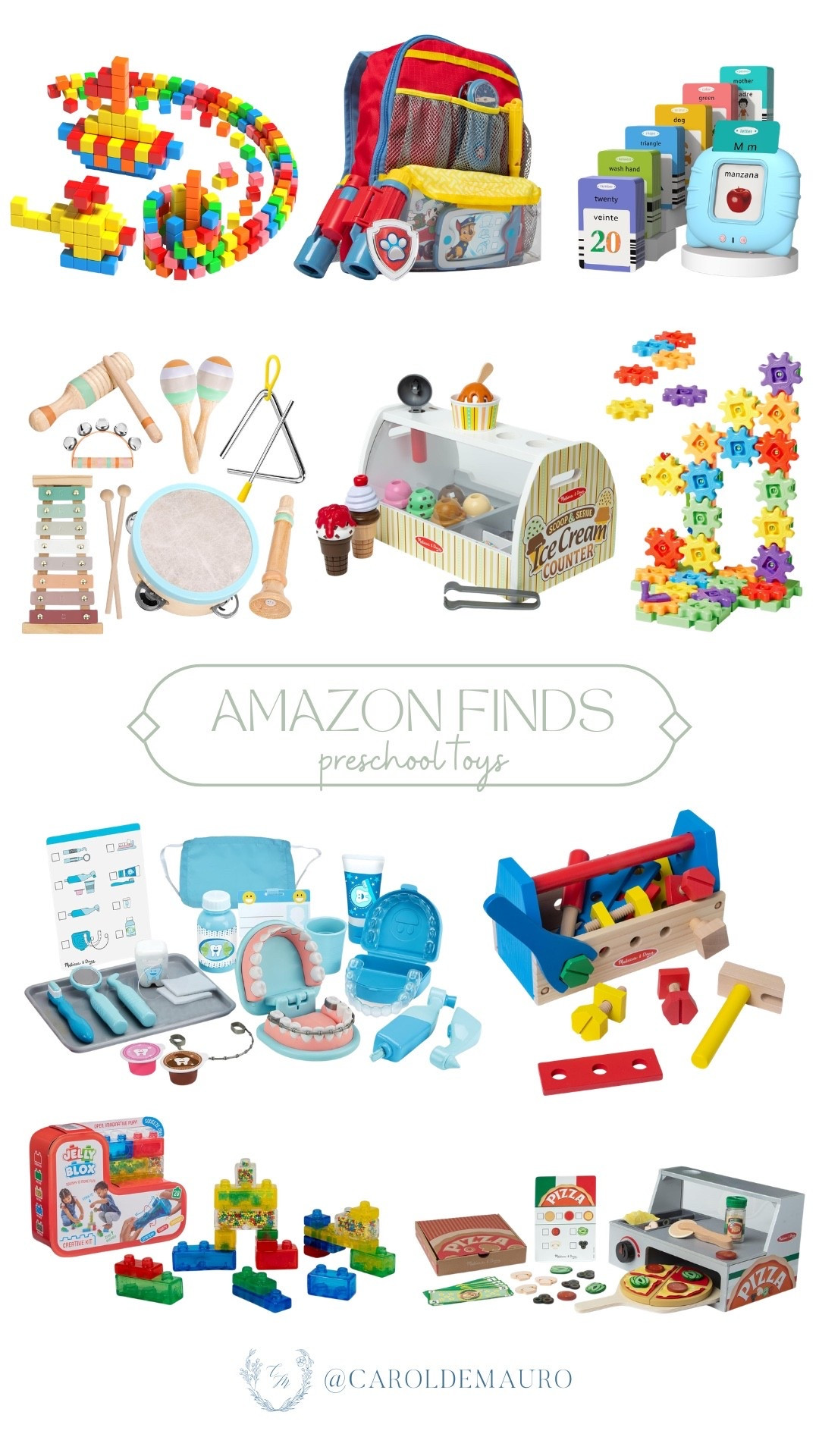 Give your kiddo a gift that sparks a little magic (and gives you a second to breathe)! You’ll love how these toys turn "boredom" into a chance to work on those fine motor skills and creative thinking.

amazon finds, preschool toys, montessori toys, screen free activity, indoor games, mom hack, playbased learning, homeschool prep

#LTKKids #LTKSeasonal #LTKHome