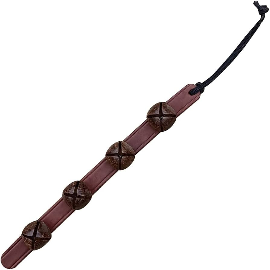 Hanging Sleigh Bells for Door–Shopkeepers Bell Over The Door-4 Vintage Finish Rustic Door Hangi... | Amazon (US)