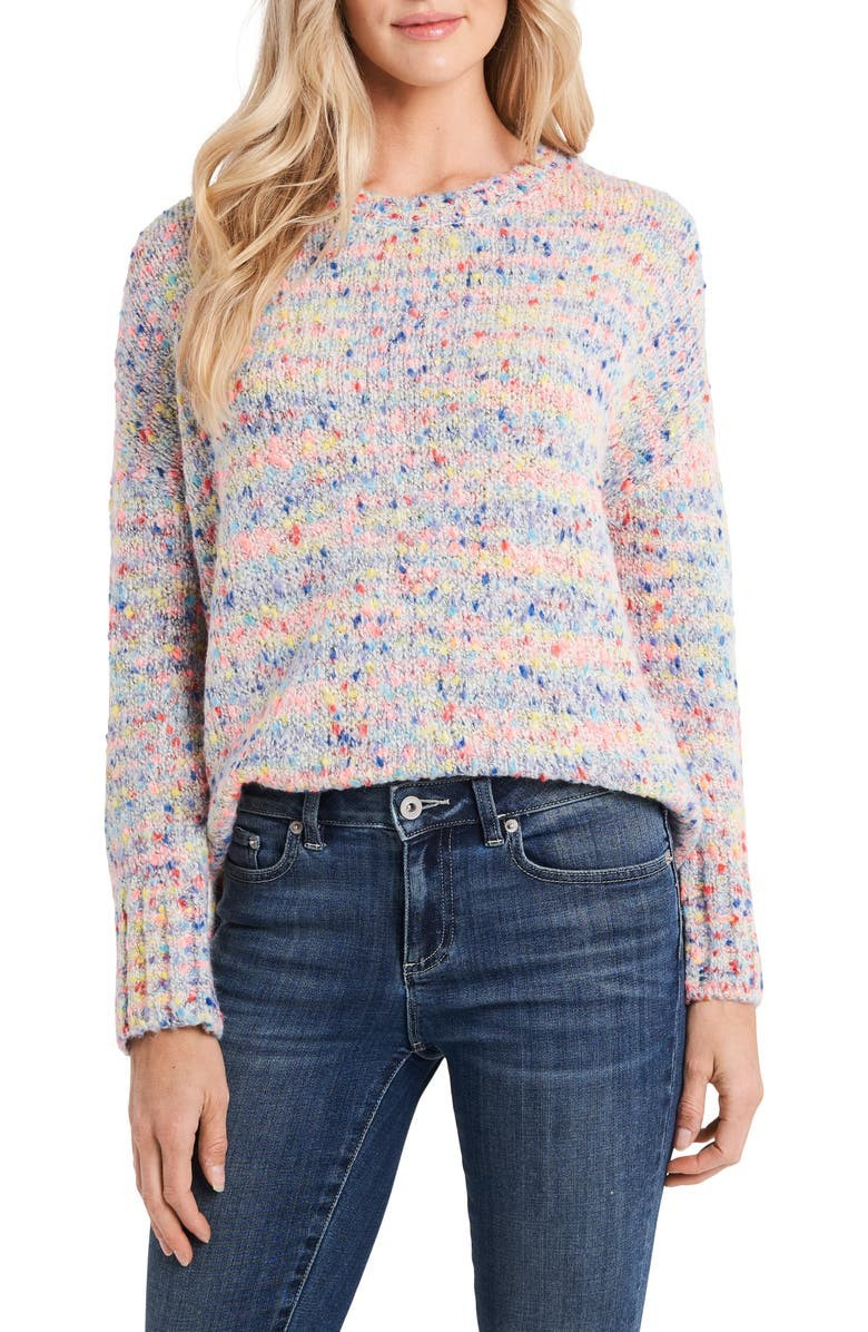 CeCe Rainbow Crewneck Sweater | Nordstrom | Nordstrom