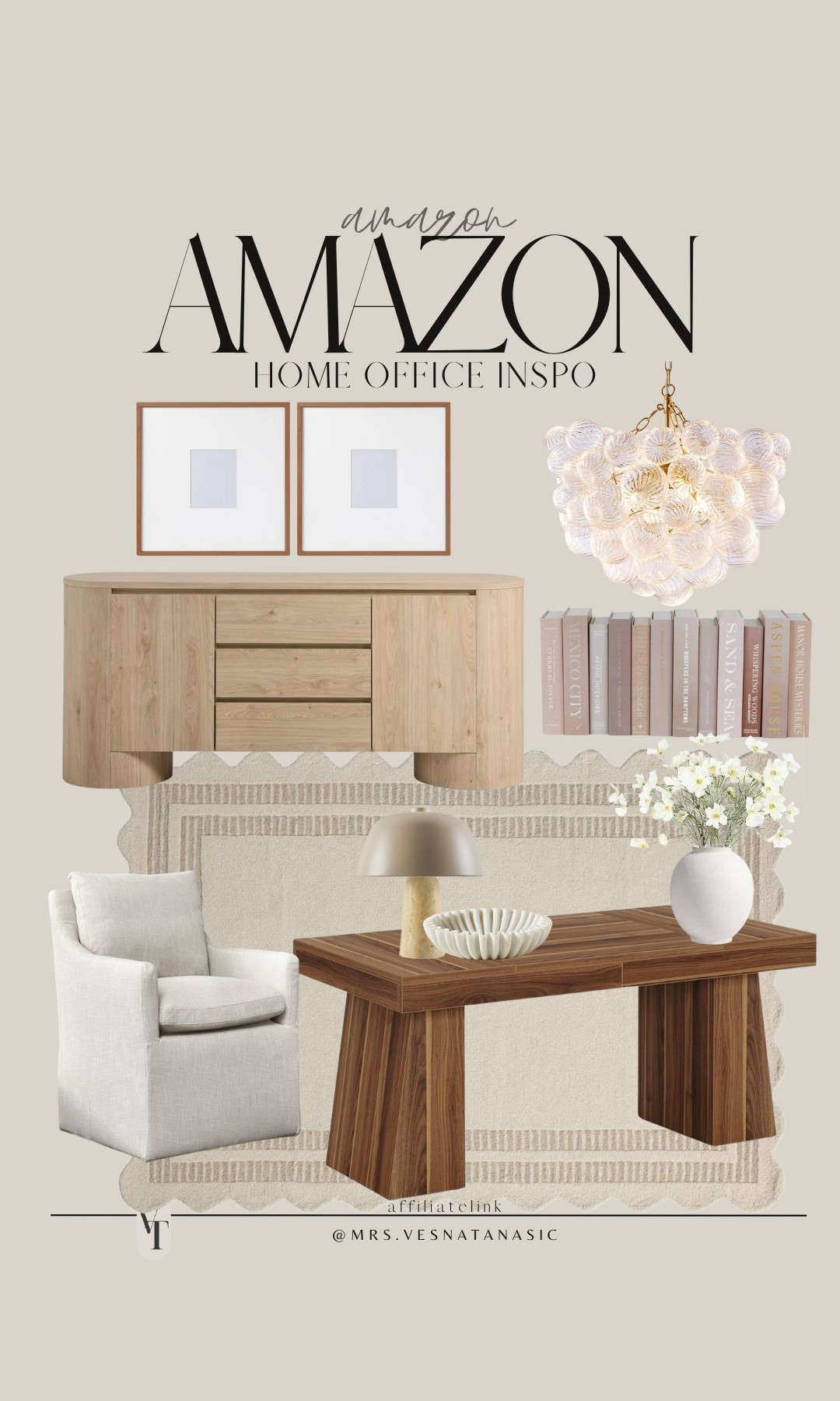Amazon home office inspiration! You can easily create a dream home office with these elevated Amazon finds! @amazon #amazonhome #amazonfinds #founditonamazon #homeoffice 

#LTKHome #LTKStyleTip #LTKSaleAlert