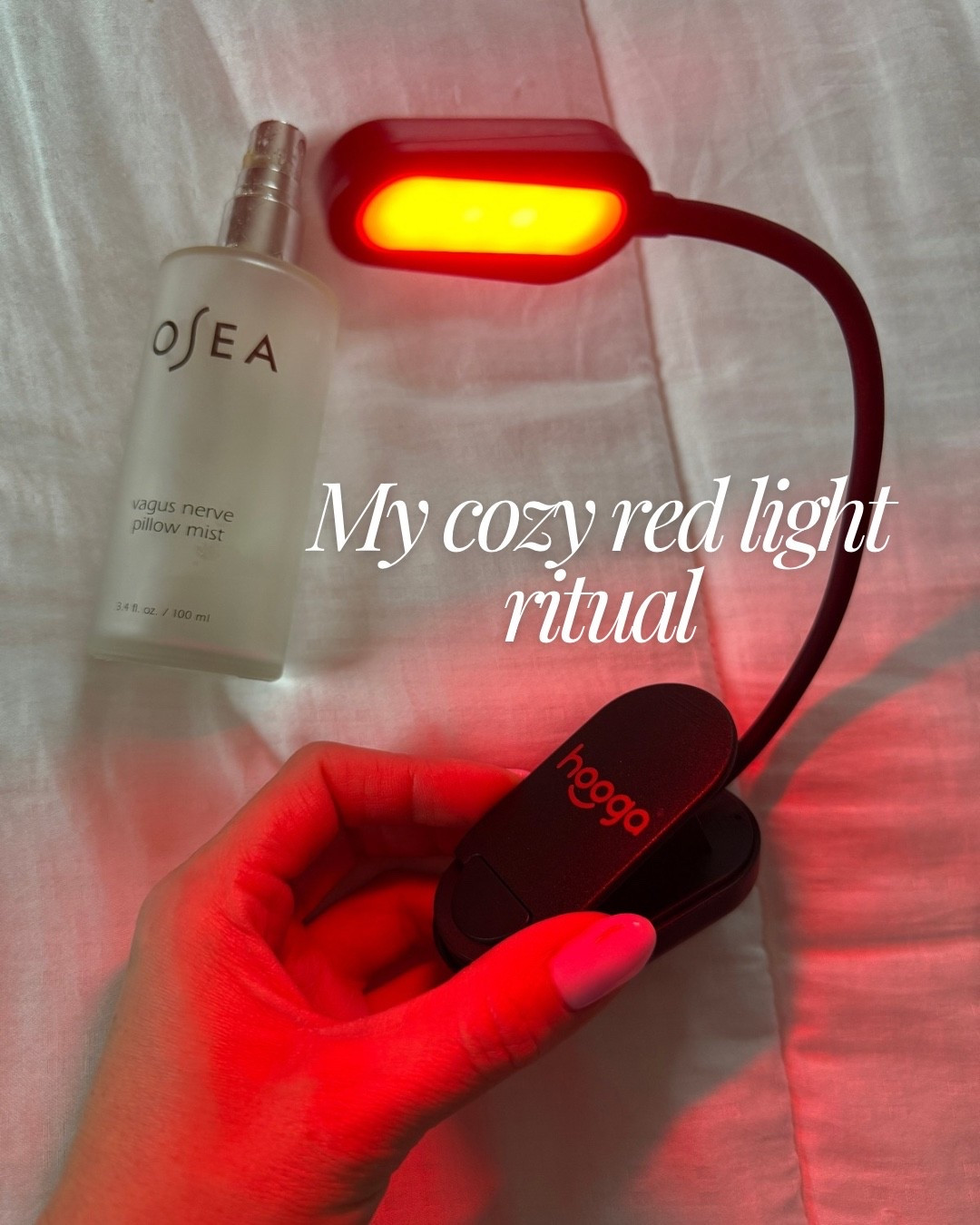 This little red light reading lamp has become apart of my nightly wind-down I love to pair it with my osea vagus nerve spray for relaxation and nervous system regulation 

Red light reading lamp Amazon finds osea vagus nerve spray pillow spray nighttime ritual routine mom life 

#LTKmomlife #LTKdayinmylife #LTKselfcare