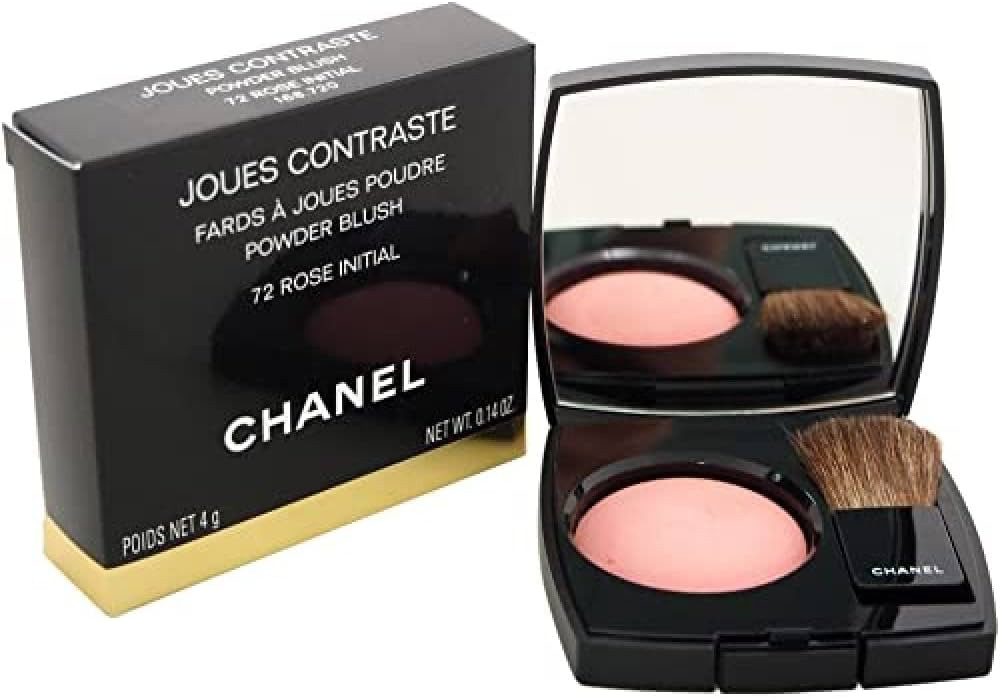 Chanel Joues Contraste Powder Blush No. 72 Rose Initial for Women Blush, 0.18 Ounce | Amazon (US)