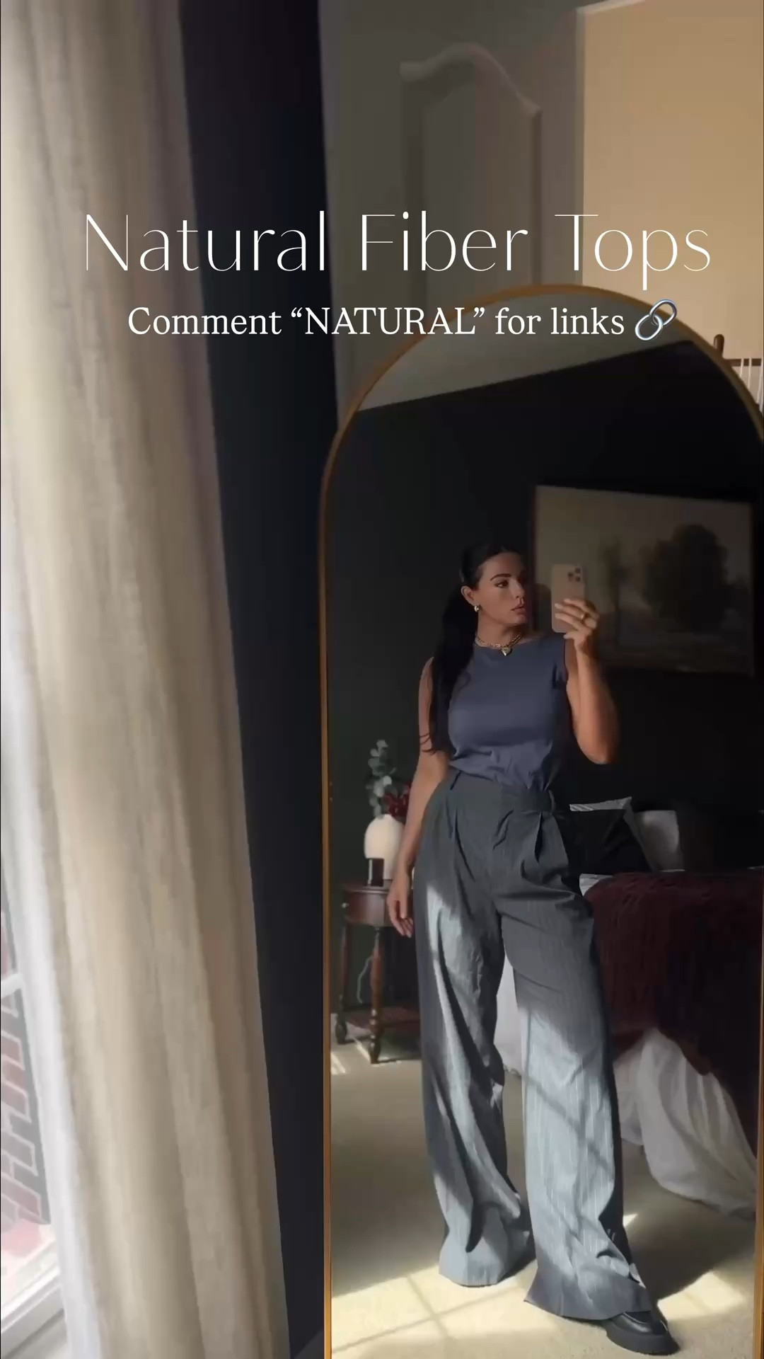 Natural fiber tops #natural #naturalfiber #organicfabric #organicclothing 