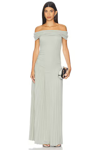Field Of Dreams Maxi Dress in Light Sage | Revolve Clothing (Global)