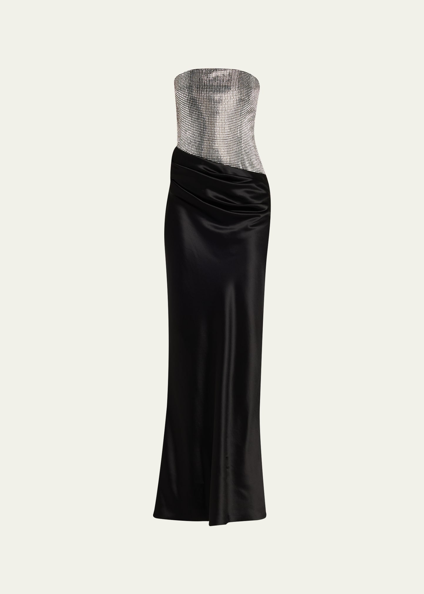 Retrofete Alexandra Strapless Sequin Draped Dress | Bergdorf Goodman