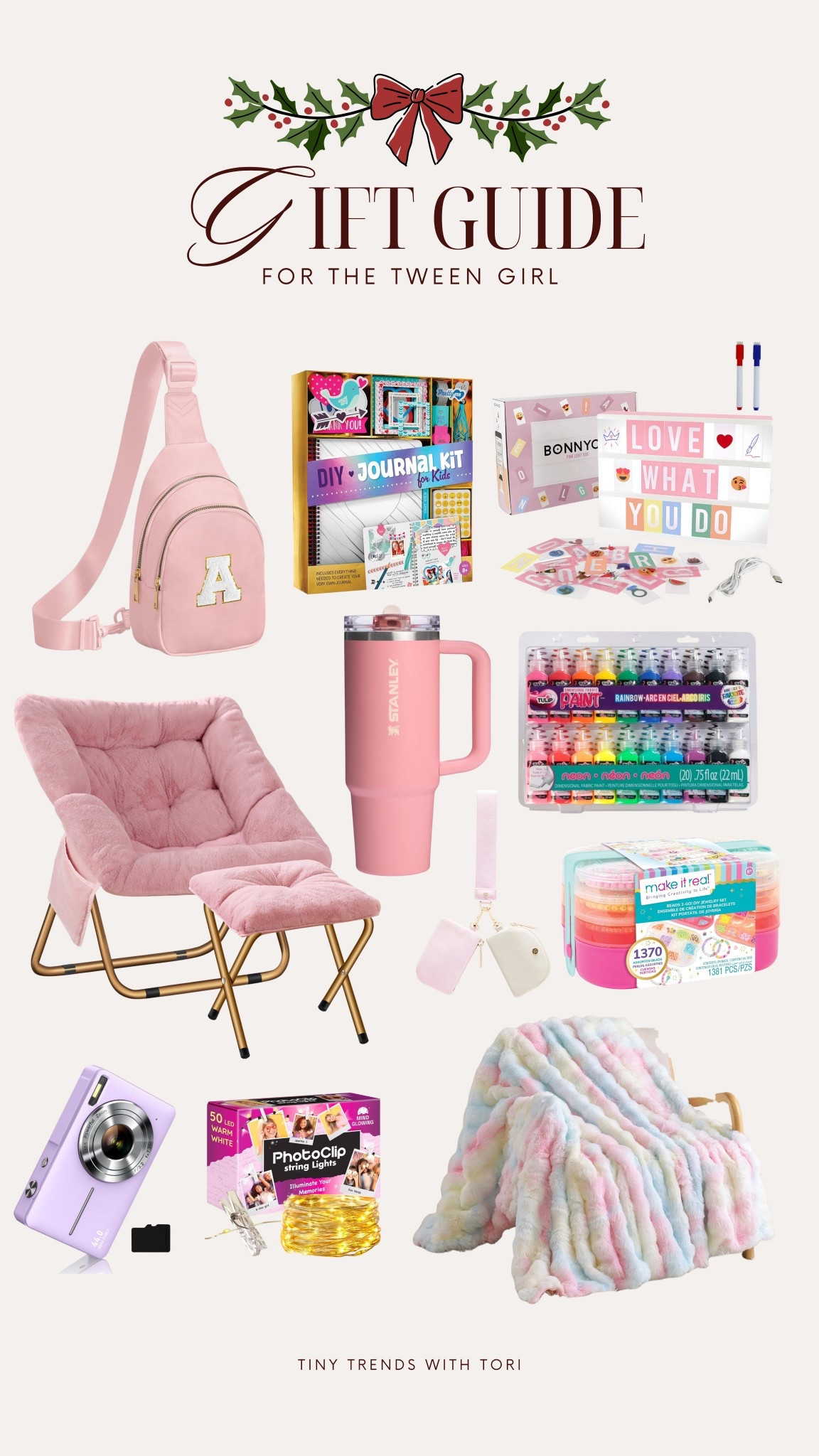 Gift guide for the tween girl 💕

Gift ideas for her, girls gift guide, girl mom, gifts for her

#LTKCyberWeek #LTKGiftGuide #LTKHoliday
