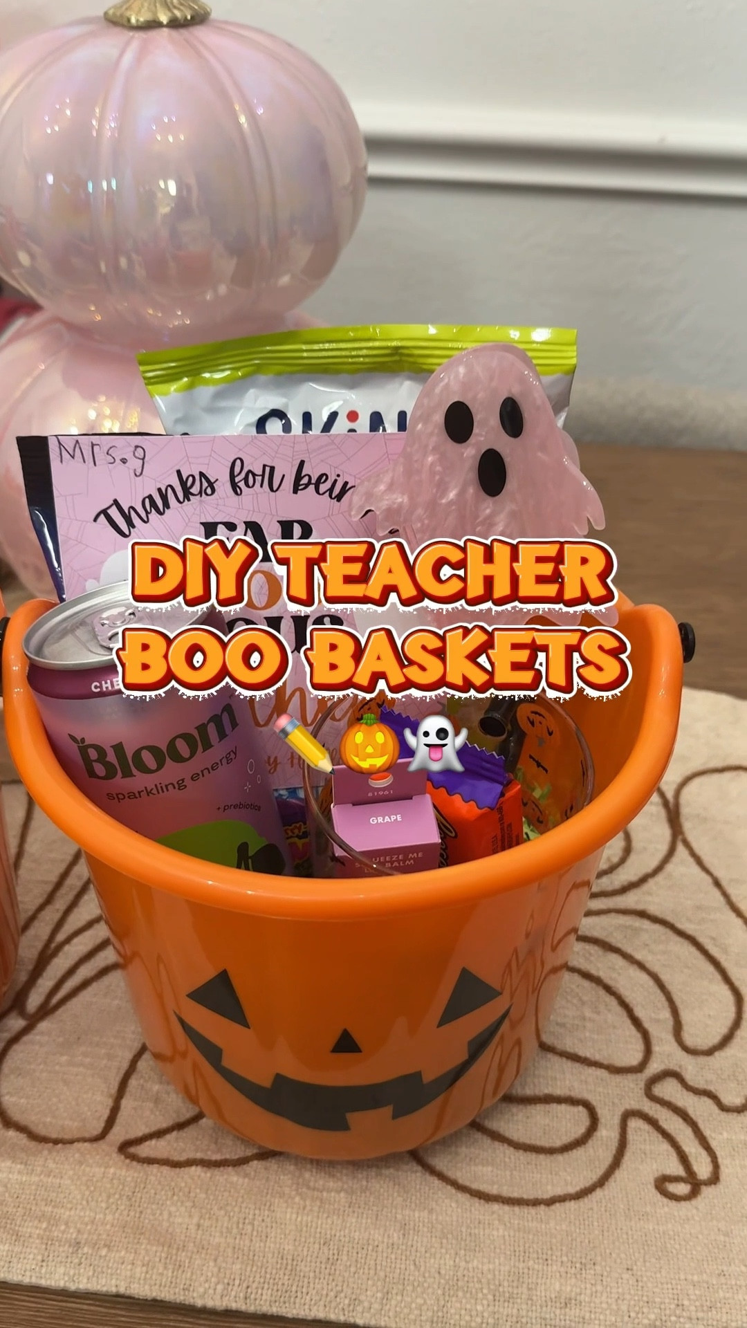 Teacher Boo Baskets!! 💀👻🎃

#LTKHalloween #LTKKids #LTKSeasonal