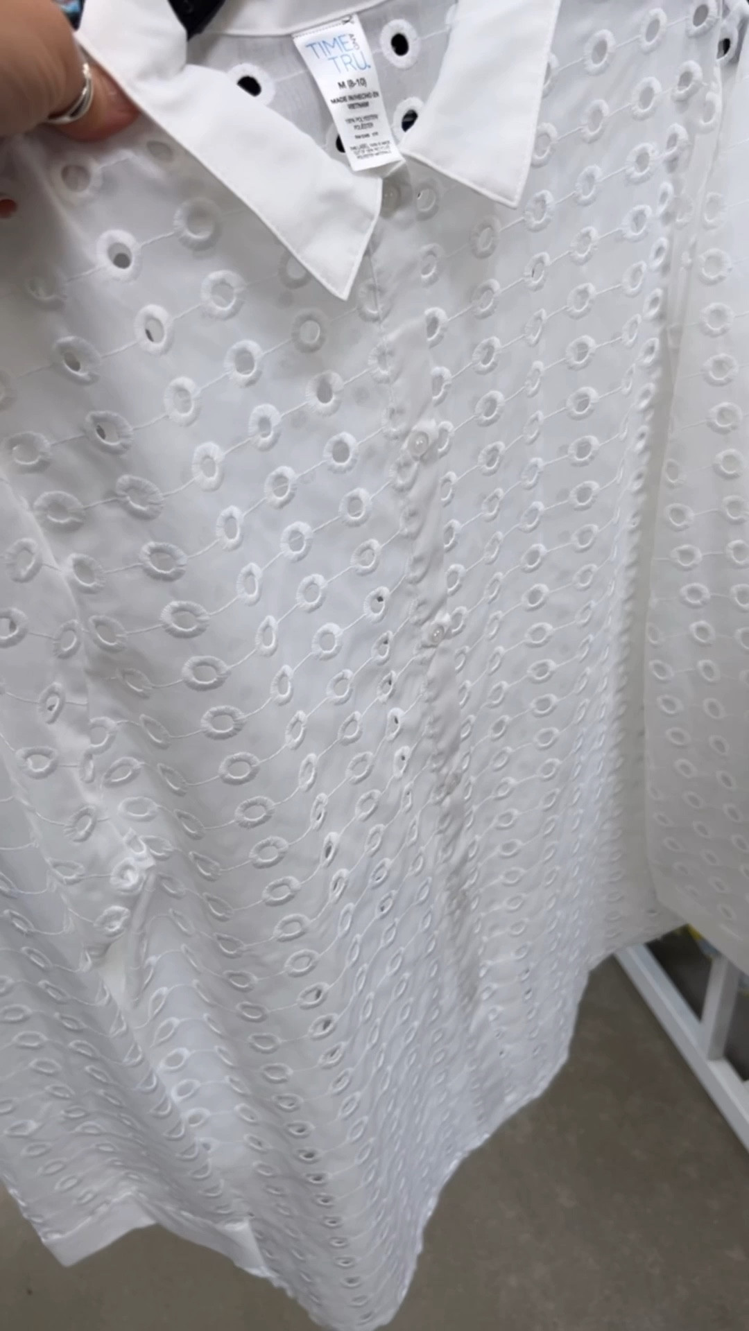 New eyelet coverup just under $25! Grabbed a medium to try! These look oversized! 

#LTKOver40 #LTKSeasonal #LTKFindsUnder50