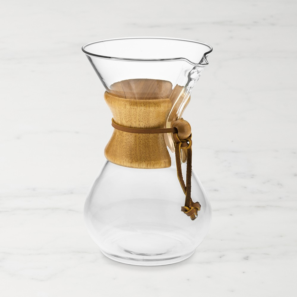 Chemex® Pour-Over Glass Coffee Maker with Wood Collar | Williams-Sonoma