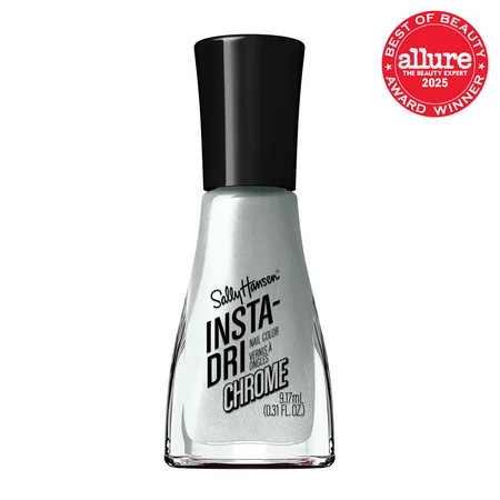 Sally Hansen Insta Dri Nail Polish Polar Platinum Fast-Drying Metallic 0.31 oz | Walmart (US)