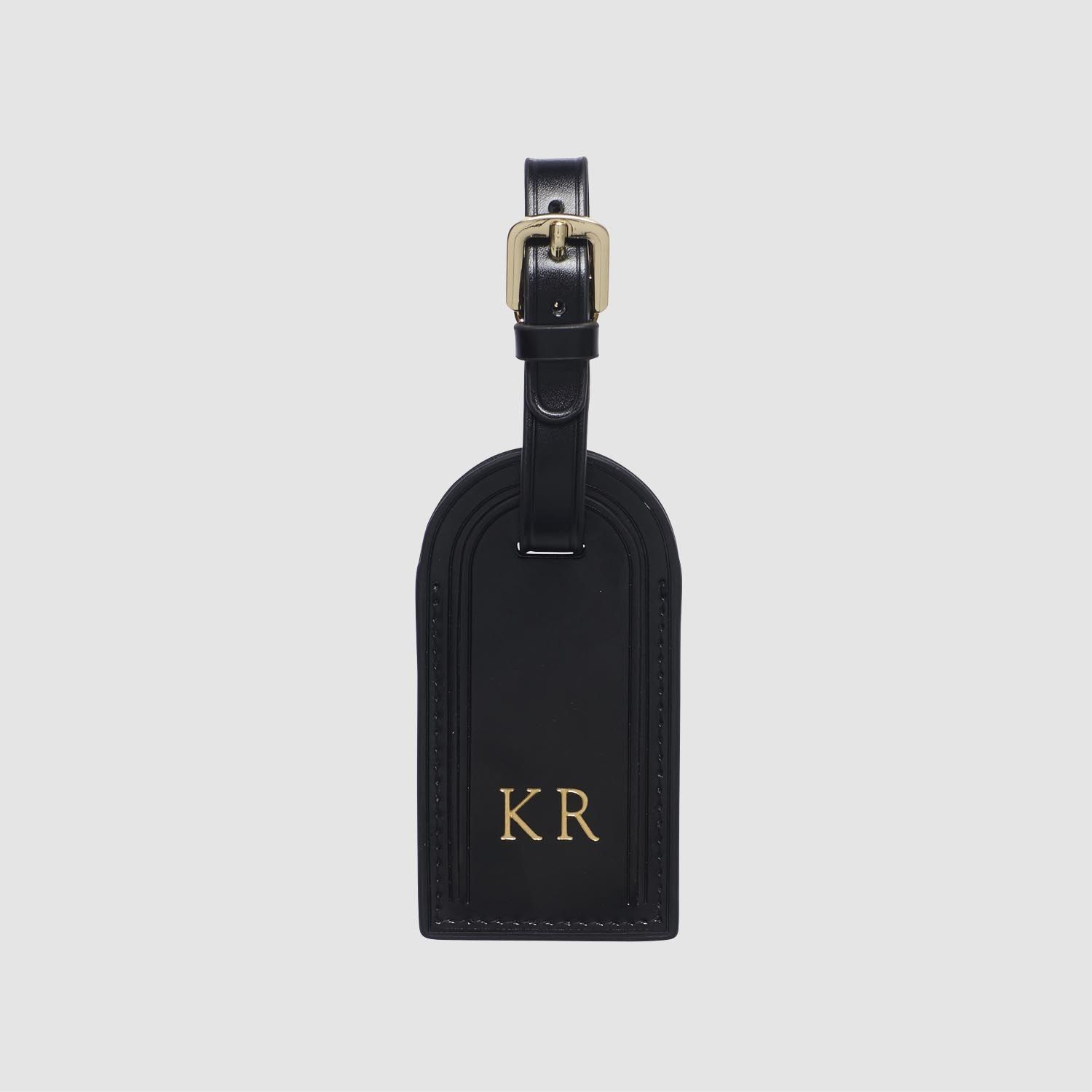 Black Luggage Tag | The Daily Edited