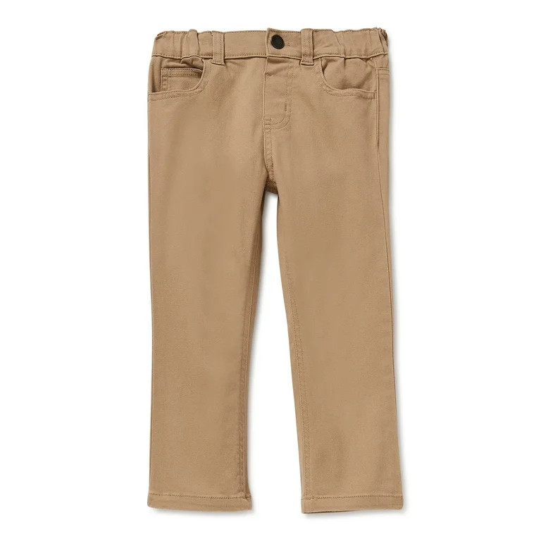 Garanimals Toddler Boy Slim Twill Pant, Sizes 12M-5T | Walmart (US)