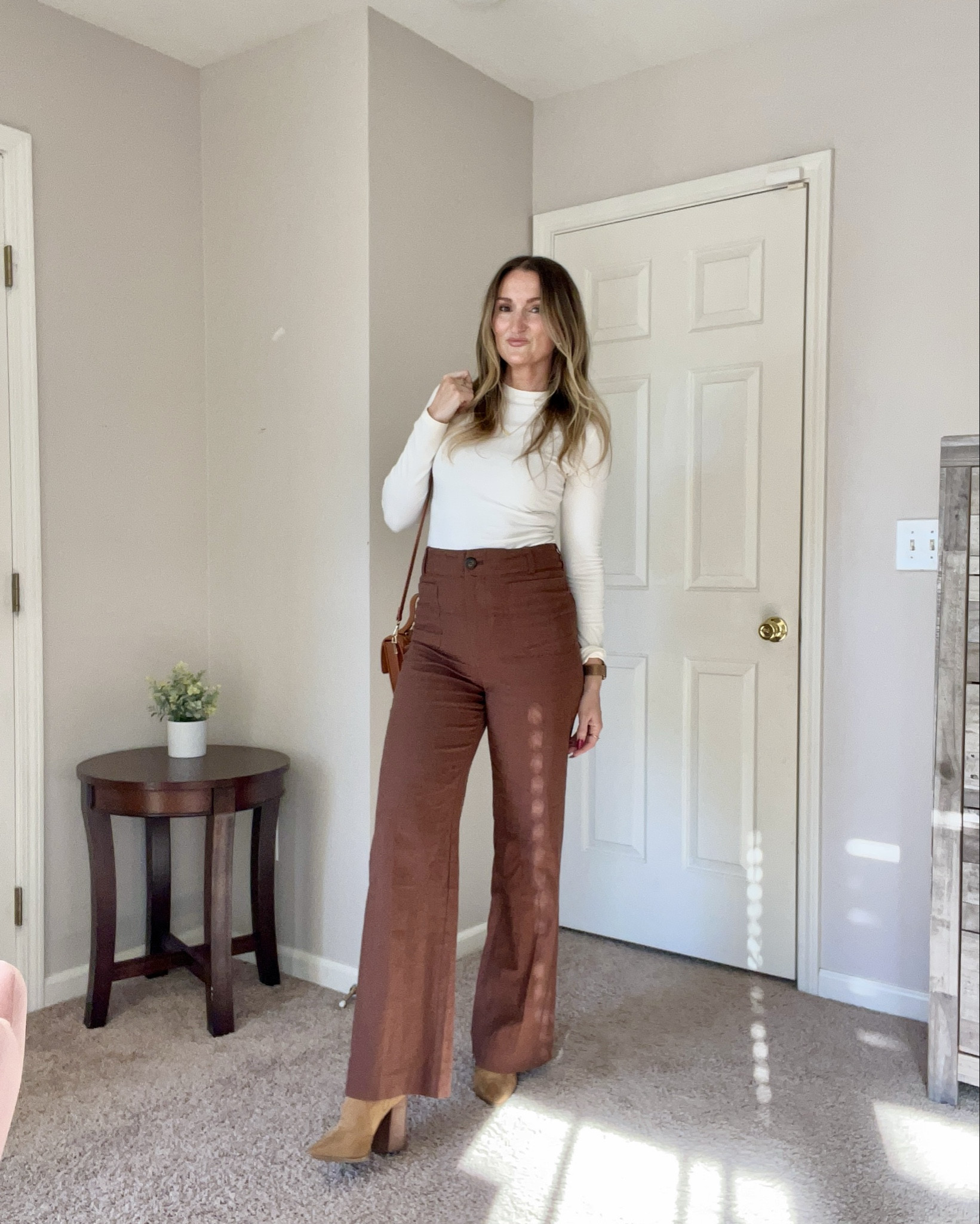 Dinner with the girls ootd 

Elevated style  // outfit idea  //   Anthropologie  // brown pants outfit idea // ootd // dinner outfit // Amazon fashion  // women’s fashion // old money look 

#LTKStyleTip #LTKFindsUnder100 #LTKWorkwear