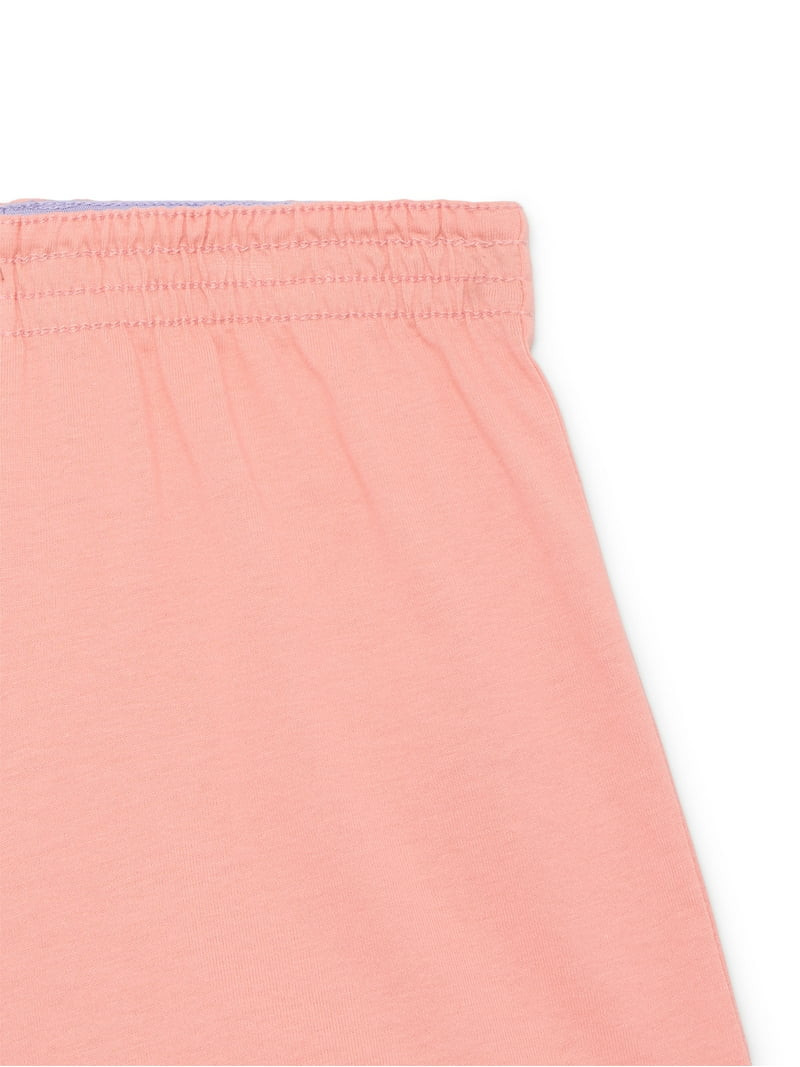 Wonder Nation Girls Kid Tough Knit Shorts, Sizes 4-18 & Plus | Walmart (US)
