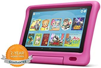 Fire HD 10 Kids Edition Tablet – 10.1” 1080p full HD display, 32 GB, Pink Kid-Proof Case | Amazon (US)
