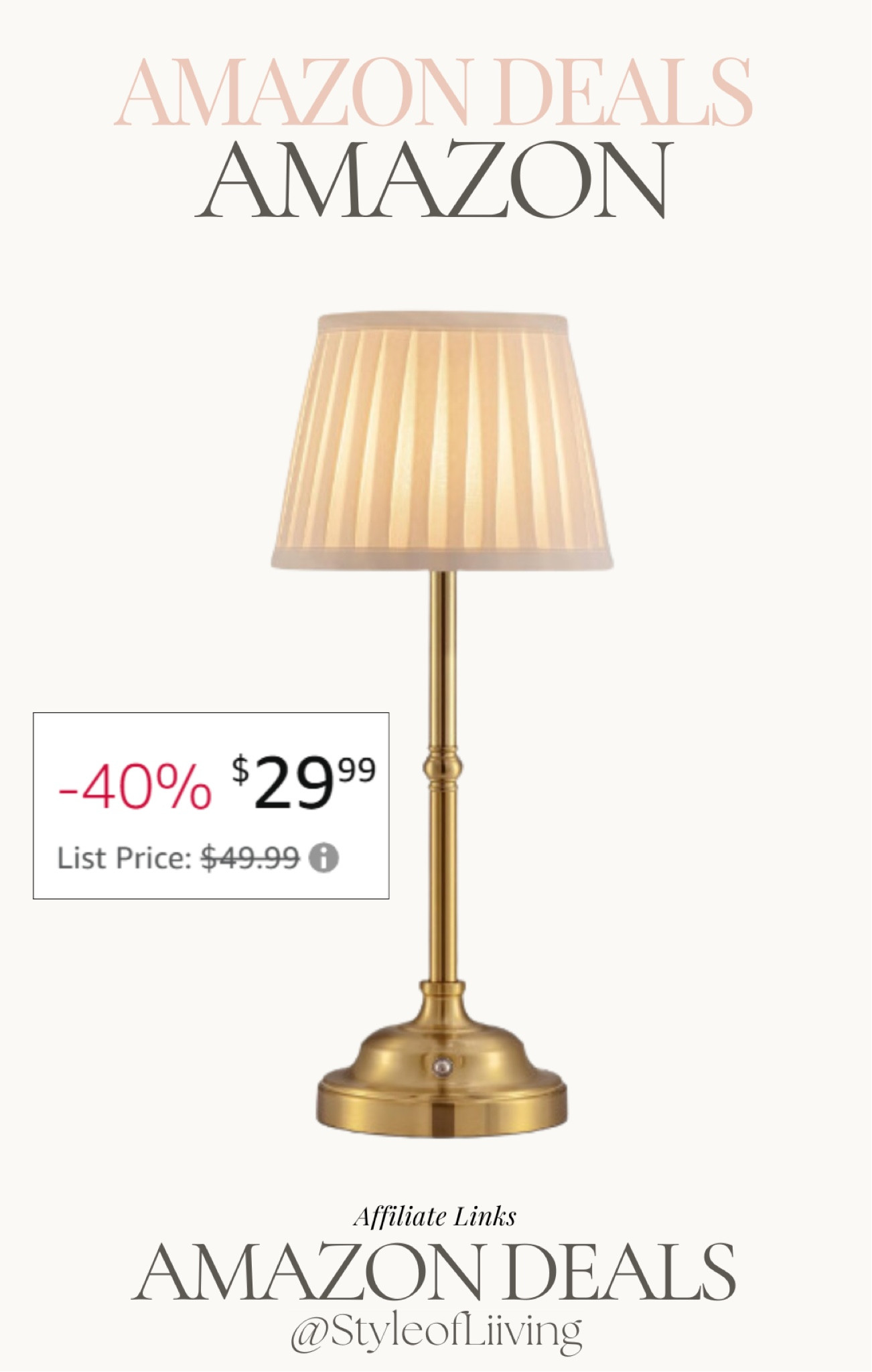 Amazon deals! Cordless table lamps rechargeable on sale.

#LTKSaleAlert #LTKHome #LTKFindsUnder50
