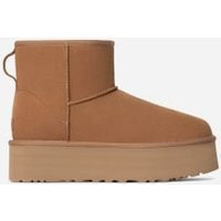 Botte UGG Classic Mini à plateforme pour femme | UGG UE in Brown, Taille 40, Daim | UGG FR