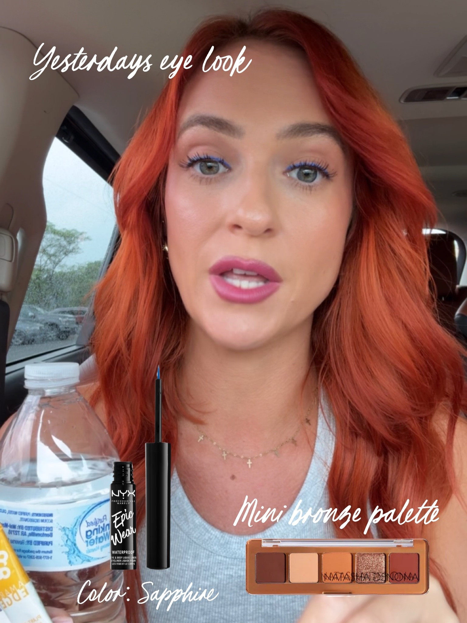 Makeup - eye look - blue eye liner - game day makeup 

#LTKBeauty