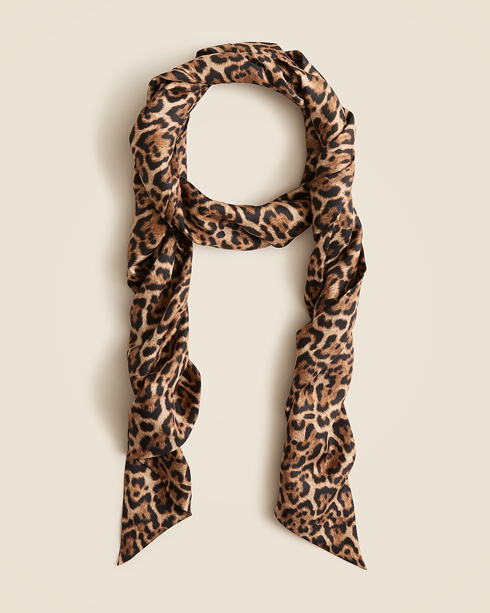 Long printed silk scarf | J. Crew US
