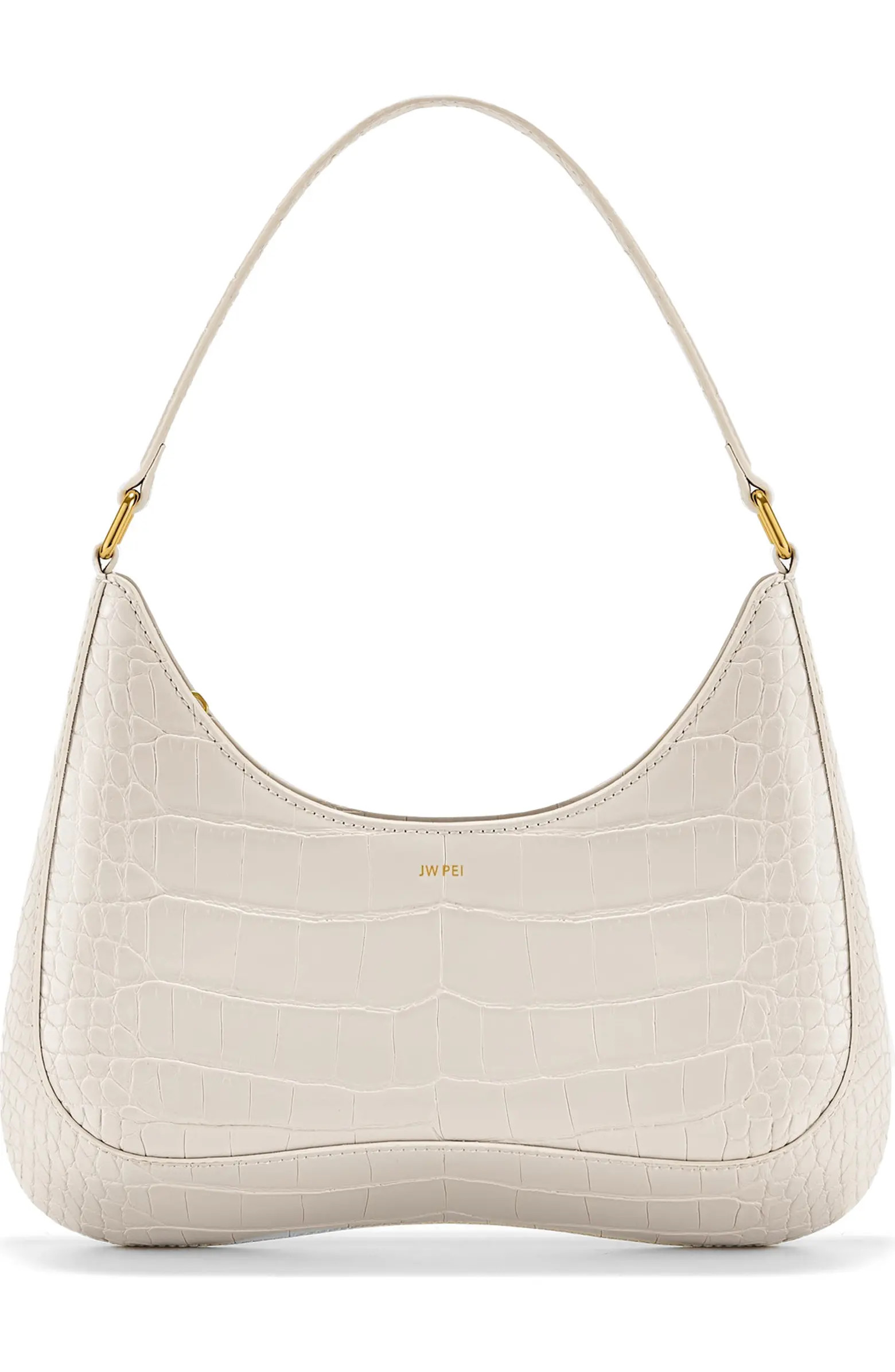 JW PEI Ruby Croc Embossed Shoulder Bag | Nordstromrack | Nordstrom Rack