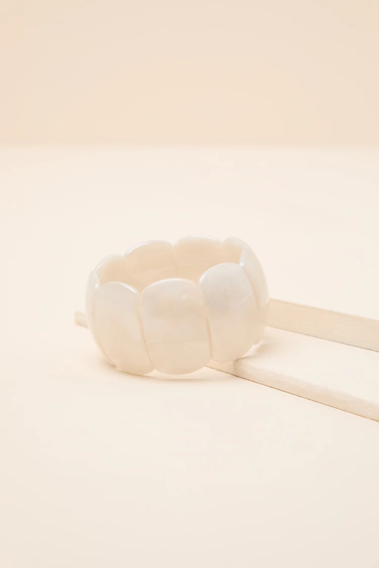 Nysa Ivory Chunky Bracelet | Lulus