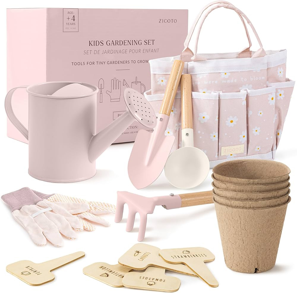 ZICOTO The Ultimate Kids Gardening Set – The Perfect Toddler Gardening Set with Durable and Saf... | Amazon (US)