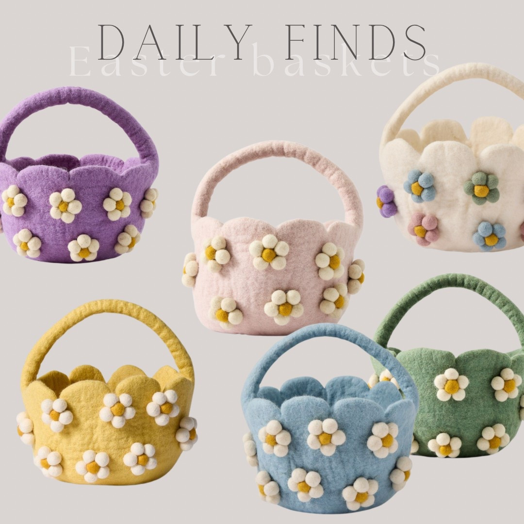 How cute are these Easter baskets!! 🐣🌸 …and they are 20% off right now! 

Easter decor, Easter basket 

#LTKSeasonal #LTKKids #LTKSaleAlert