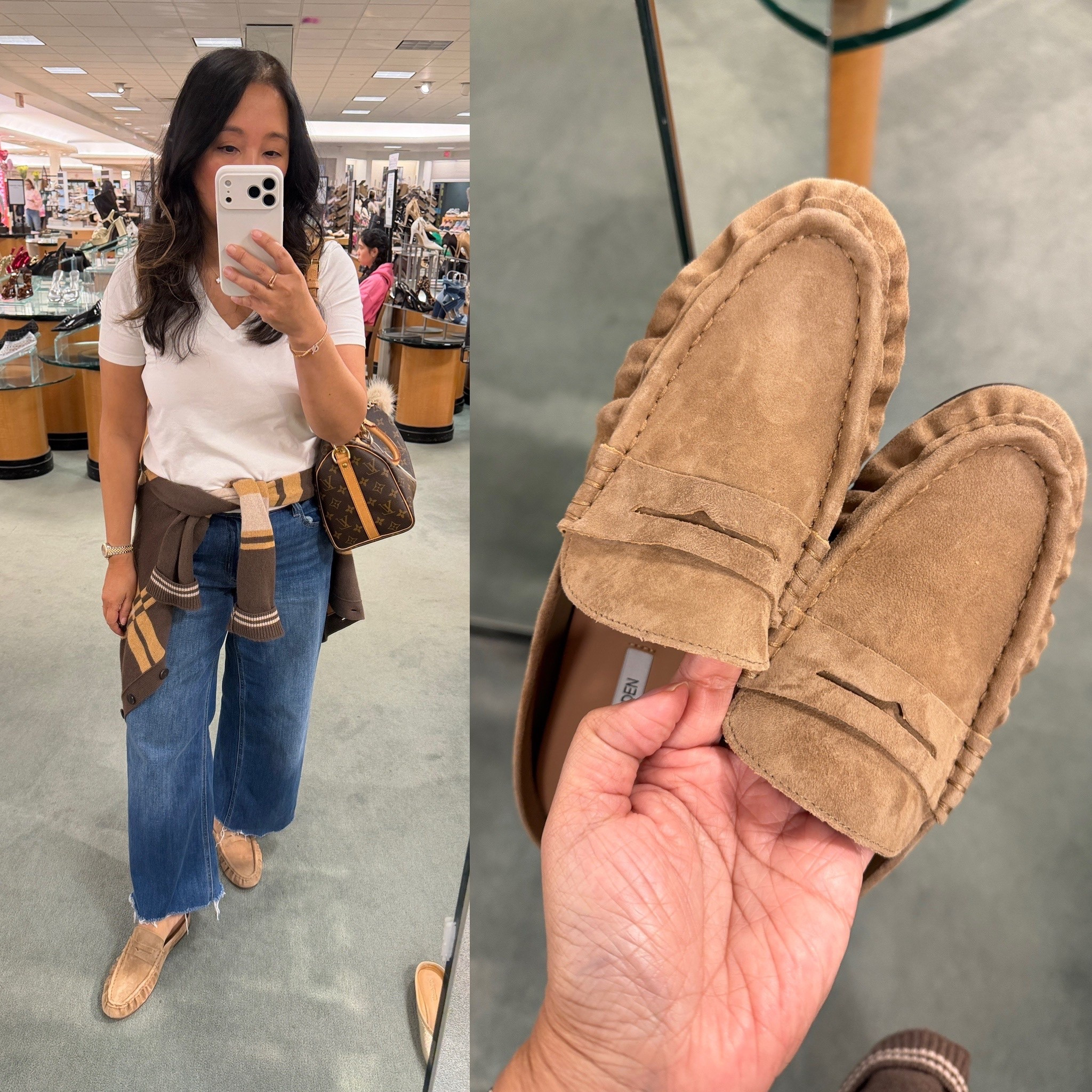 Obsessed with these real suede backless suede loafers. Wide feet TTS, narrow size down .5

#LTKootd #LTKOver40