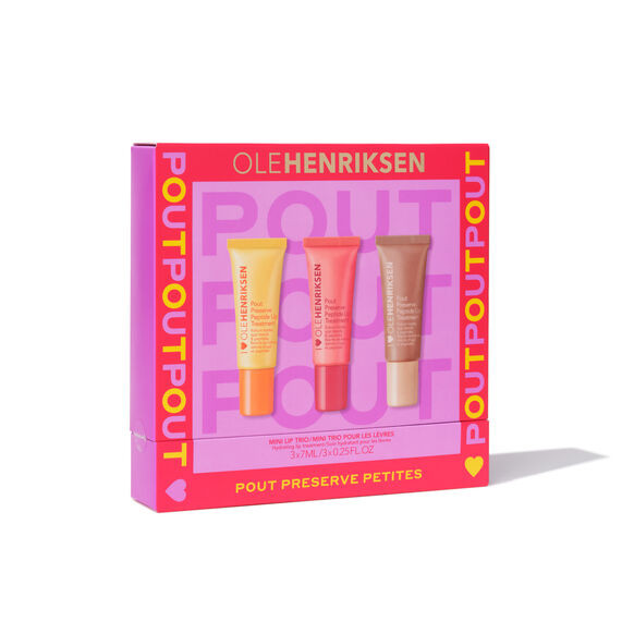 Pout Preserve Petites Mini Lip Trio With Peptides | Space NK - UK