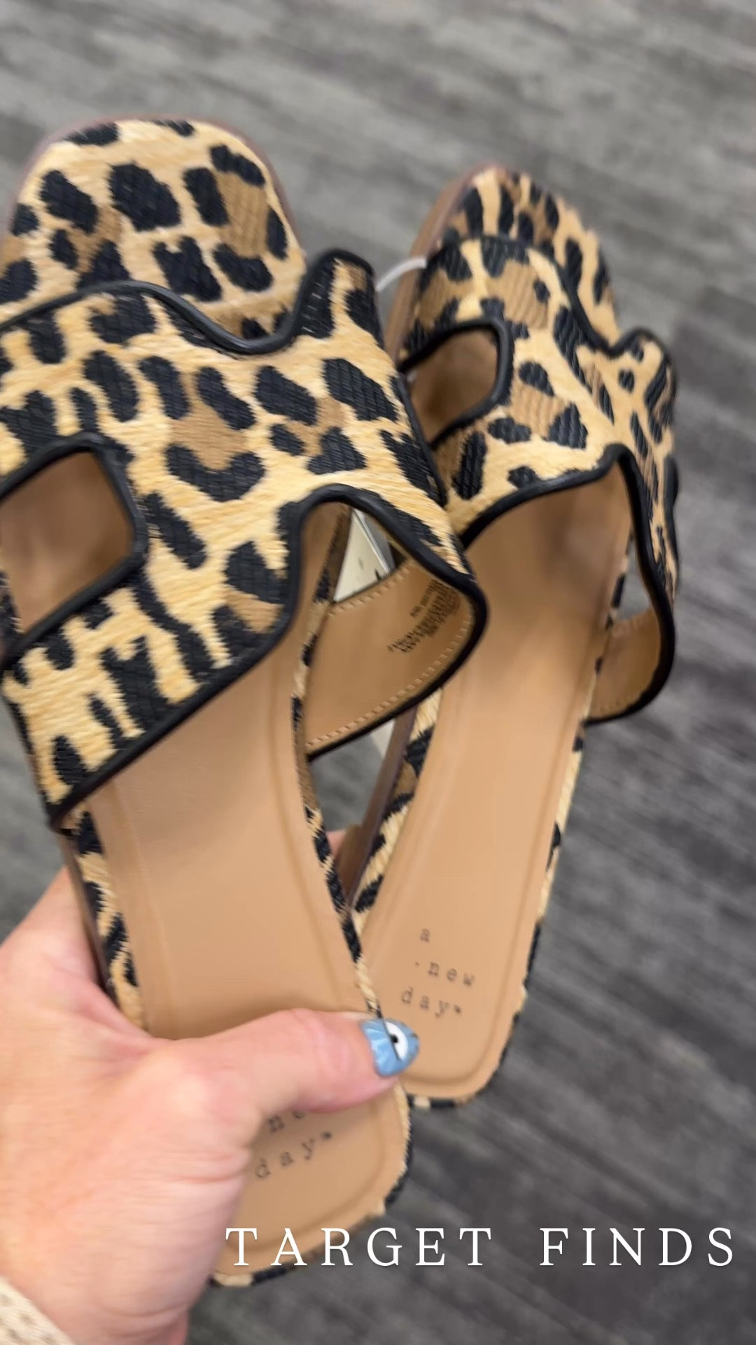 Loving these $30 sandals for spring. Leopard Dunn right, memory foam sole, and fit just right.

#SpringShoes#SpringSandals #TargetFINDS #TargetStyle #SpringBreak
@Target 

#LTKSeasonal #LTKOver40