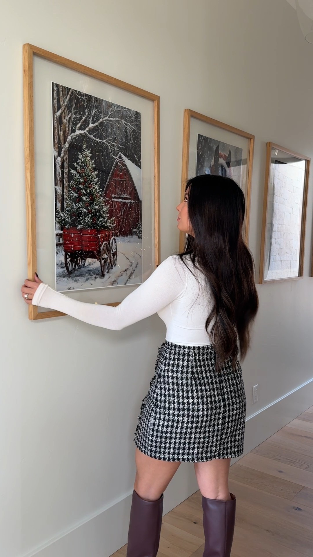 These Christmas prints turned out so good! The floating wood frames are in the Natural color, size 29x37.

#LTKHome #LTKHoliday #LTKStyleTip