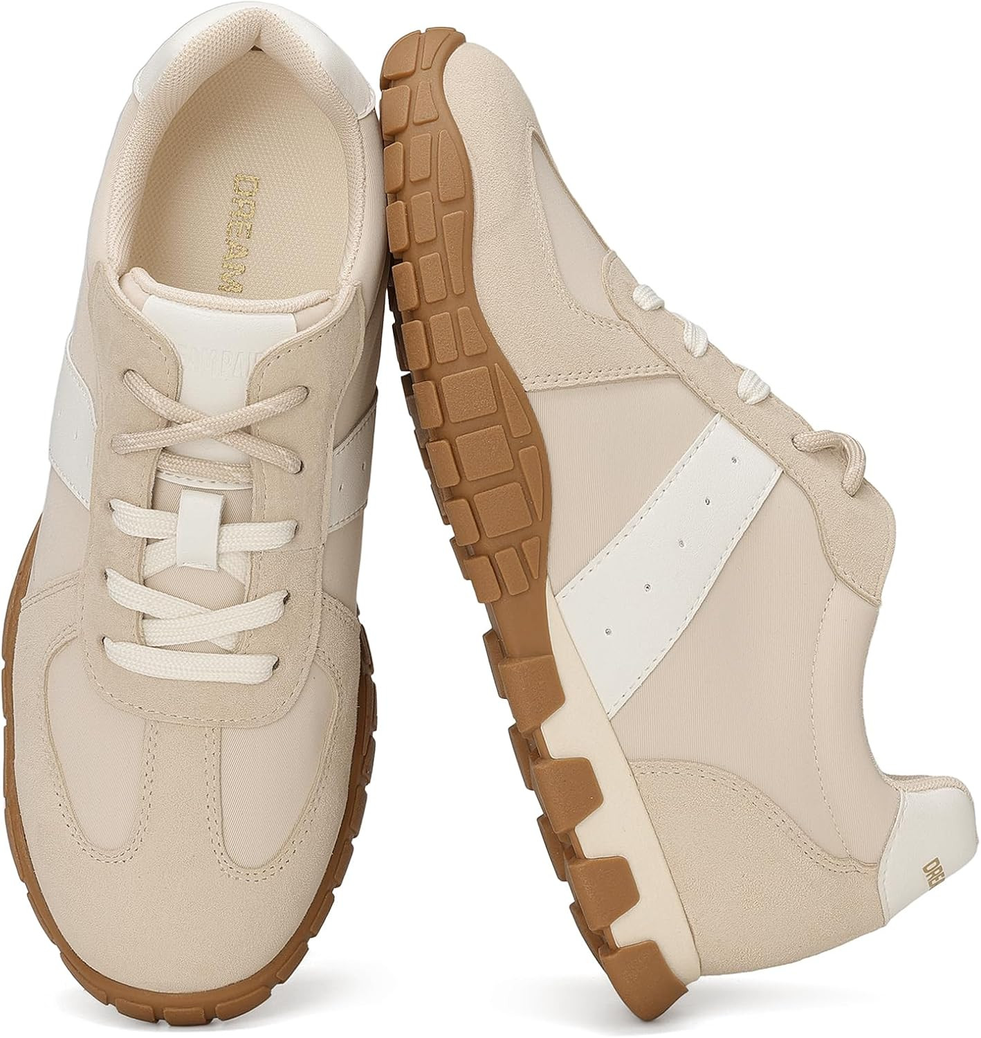 DREAM PAIRS Women's Retro Sneakers Walking Tennis Shoes | Amazon (US)