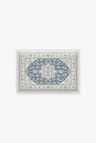Safiya Teal Sage Bath Mat | Ruggable