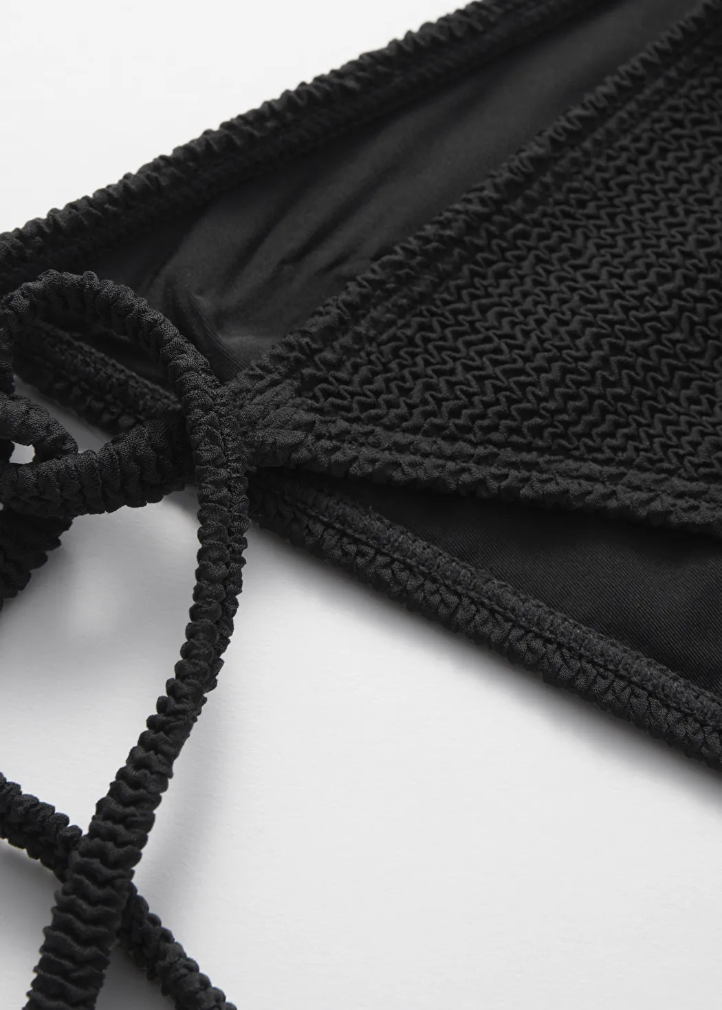 Textured Tie-Detail Bikini Briefs | & Other Stories UK