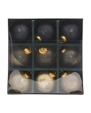 Set Of 9 Glass Ornaments | Home | TJ Maxx | TJ Maxx