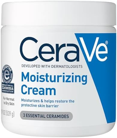 CeraVe Moisturizing Cream, Face Moisturizer & Body Cream, Skin care, 19oz | Amazon (US)