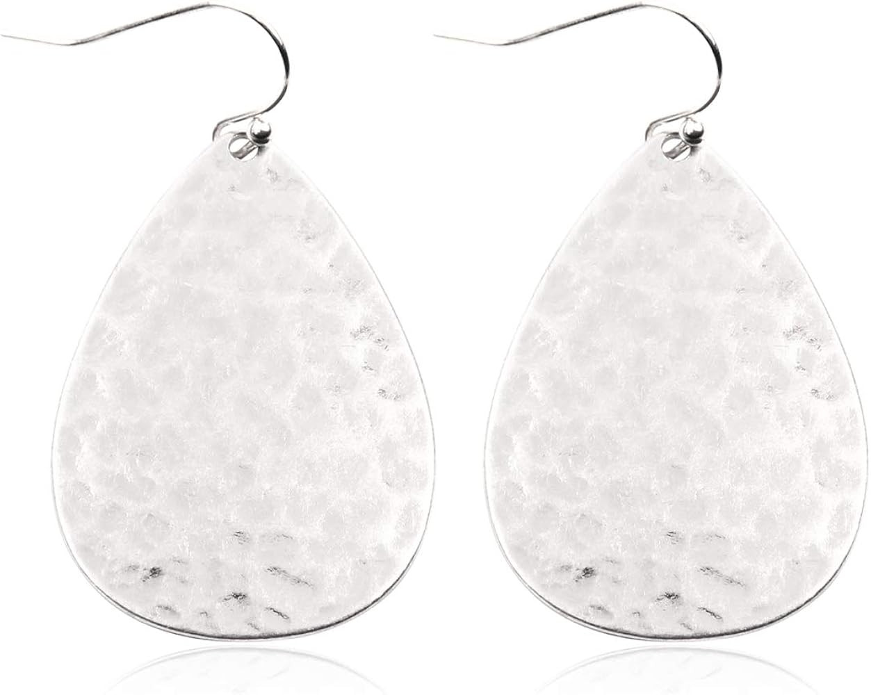 RIAH FASHION Bohemian Geometric Metallic Dangle Earrings - Leaf Marquise Pointed Oval, Coin Tiere... | Amazon (US)