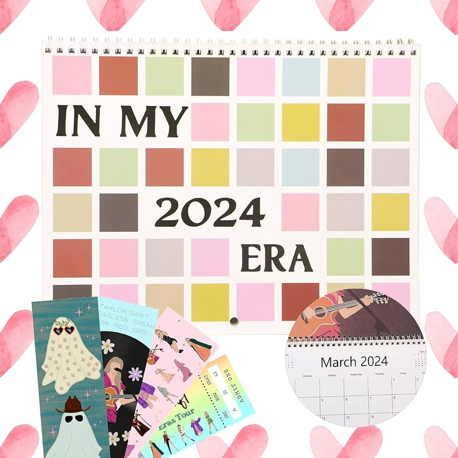 Eras T-our Calendar 2024 | Wall Calendar 2024 | Music Posters Album Cover Poster Calendar 2024 fo... | Amazon (US)