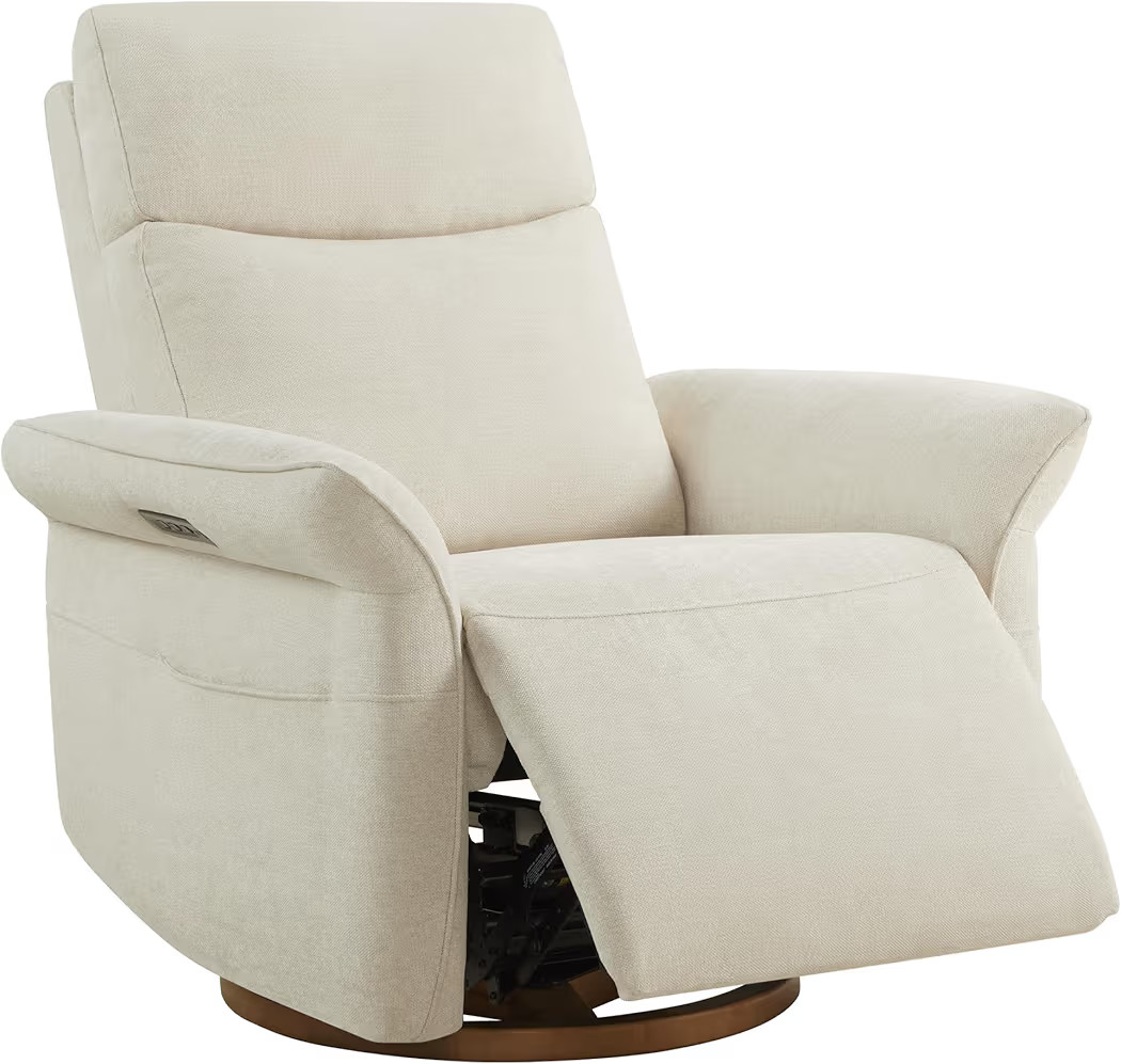 CHITA Power Recliner Chair, Electric Triple-Motor Swivel Glider Nursery Rocking Chair with Adjust... | Amazon (US)