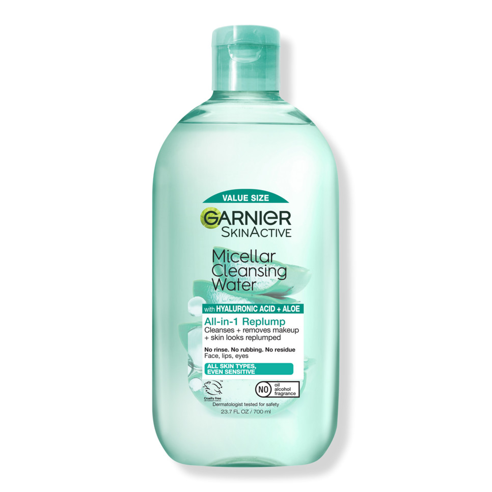 SkinActive Micellar Cleansing Water Replumping Hyaluronic Acid | Ulta